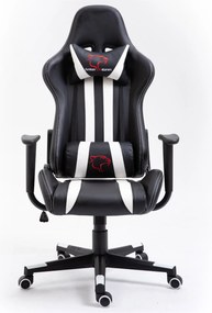 Herné kreslo F4G FG33 čierne/biele