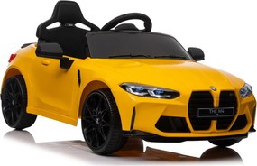 LEAN CARS BMW M4 na akumulátor, žlté