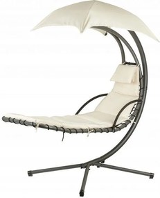 ZÁHRADNÉ ZÁVESNÉ KRESLO ZALIA BÉŽOVÉ