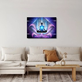 Sklenený obraz - Meditácia (70x50 cm)