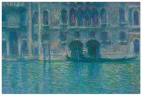 Obraz - Claude Monet, Palazzo da Mula, Venice, reprodukcia (90x60 cm)