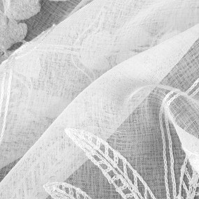 ZÁCLONA NA KRÚŽKOCH TONYA 140X250 CM VZOROVANÁ