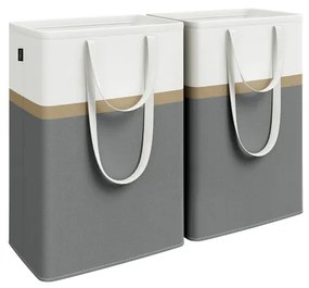 Set dvoch košov na bielizeň 2x75L LCB208G01