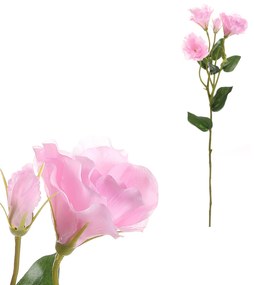 Autronic - Eustoma - umělá řezaná květina, růžová - UKK376 PINK