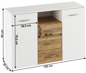Skriňa GABRIELA, biela