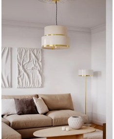 ByRydens 4211010-6509 - Závesné svietidlo na lane MARCEL 2xE27/8W/230V