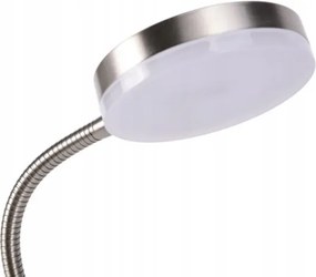 LED lampa s klipom LED/3,2W/230V matný chróm