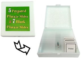 LEAN TOYS Mikroskop v kufri, 28 prvkov