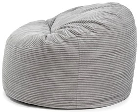 Tmavohnedý menčestrový detský sedací vak Om 85 – SLOWDOWN