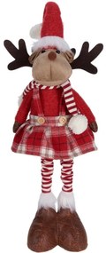 Vianočný stojaci sob Becky, teleskopické nohy, 46 cm