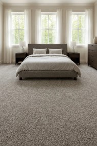 Timzo, Metrážny koberec Bingo 6885, na mieru, šíře 3m,4m,5m, šedá, filc, obývacia izba