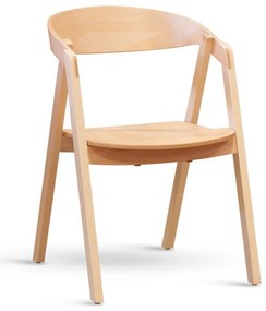 Stima stolička GURU buk s masívnym sedákom Vyberte odtieň ->: Sýto tmavo hnedá