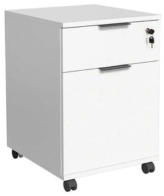 Adore Furniture Kancelárský kontajner 61x41 cm biela 479ADR1765