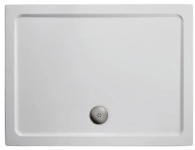 Ideal Standard Simplicity Stone - Sprchová vanička liaty mramor 910x810 mm, biela L504801