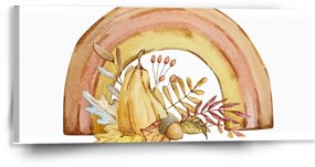 Sablio Obraz Jesenná dúha - 110x50 cm
