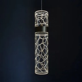 LED luster na lanku LAGOS LED/8W/230V zlatý