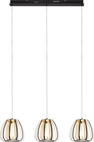 XXXLutz ZÁVESNÉ LED SVIETIDLO, 95/23/150 cm Novel - Interiérové svietidlá - 004804000102