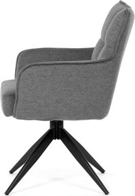 Jedálenská stolička sivá DCH-P3170 GREY2