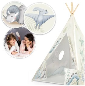 Detský stan típí Nukido NK-407 - dinosaury