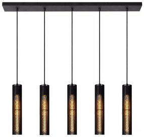 Lucide 73406/05/30 - Luster na lanku LIONEL 5xE27/60W/230V