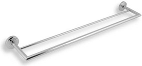 Novaservis - Dvojitý držiak uterákov 650 mm Metalia 11 chróm, 0125,0