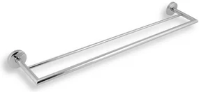 Novaservis - Dvojitý držiak uterákov 650 mm Metalia 11 chróm, 0125,0