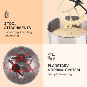 Klarstein Lucia, kuchynský robot, mixér, mlynček na mäso, 1800 W