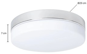 Arcchio Aliras kúpeľňové LED svetlo, chróm, 29 cm