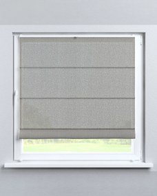 Plisovaná rímska roleta Sicília farba produktu sivá látka zapletaná