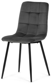Jedálenská stolička CT-281 GREY4, sivá