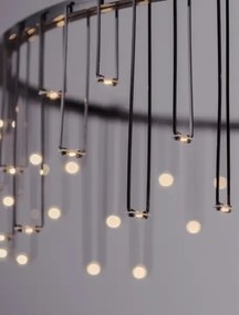Luxusný luster Stellar 65 čierna