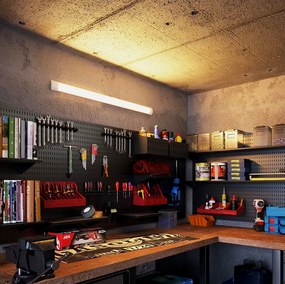 ECOLIGHT LED dielenské svietidlo 60cm - 230V - 20W - IP20 - studená biela