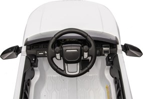 LEAN CARS Land Rover Discovery DLS-K06 Batéria Vozidlo biela