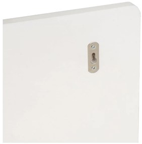 Biely nástenný vešiak s poličkou – Casa Selección