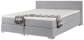Manželská posteľ Boxspring 180 cm PREMIER (s matracmi) (svetlosivá). Vlastná spoľahlivá doprava až k Vám domov. 1007441