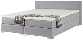 Manželská posteľ Boxspring 180 cm PREMIER (s matracmi) (svetlosivá). Vlastná spoľahlivá doprava až k Vám domov. 1007441