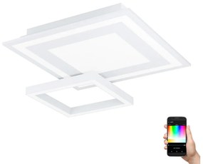Eglo 99311 - LED RGB Stmievateľné stropné svietidlo SAVATAEILA-C LED/20W/230V EG99311