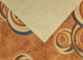 Koberce Breno Metrážny koberec DROPS 64, šíře role 400 cm, oranžová, viacfarebná