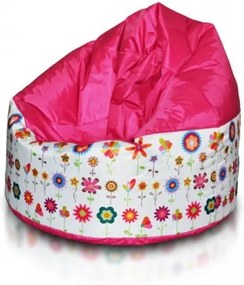 Sedací vak ECOPUF - VIPER MODERN polyester 3 Biela