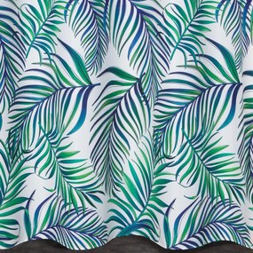 ZÁVES NA KRÚŽKOCH PALMS 02 140X250 CM VZOROVANÁ