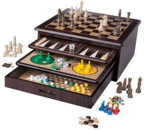 Playtive Spoločenské hry 10 v 1  (100355571)