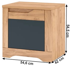 Nočný stolík Fistrea X2. Vlastná spoľahlivá doprava až k Vám domov. 1017376
