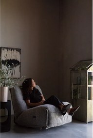 Béžové polohovacie relaxačné kreslo Hamilton – Dutchbone