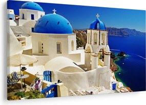Obraz - Santorini, Grécko (90x60 cm)