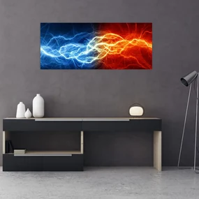 Obraz elektrického napätia (120x50 cm)
