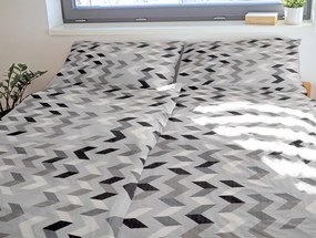 Polášek Krepové obliečky Šípky - 140 x 200 cm / 70 x 90 cm