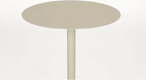 Oceľový okrúhly odkladací stolík ø 35 cm Snow – Zuiver