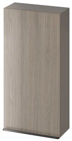 Cersanit - VIRGO závesná skrinka 40cm, šedá-čierna, S522-038