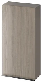 Cersanit - VIRGO závesná skrinka 40cm, šedá-čierna, S522-038