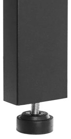 Knižnica NAVARO hnedá/čierna